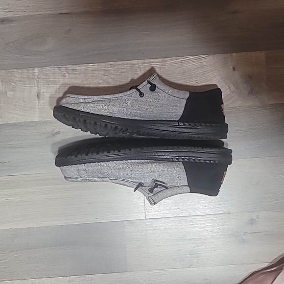 Hey Dude Wally Funk Nylon Craft, Men’s Size 11 Black & Grey - Picture 7 of 8